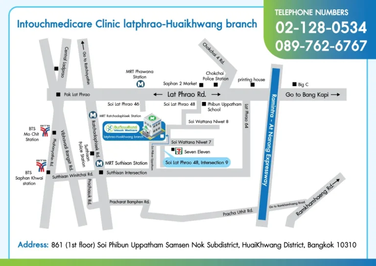 map_LatPhrao_HuaiKhwang_Branch